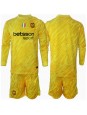 Billige Inter Milan Keeper Bortedraktsett Barn 2024-25 Langermet (+ Korte bukser)